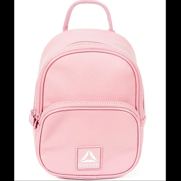 Reebok Bags Reebok Blush Pink Faux Leather Mini Backpack